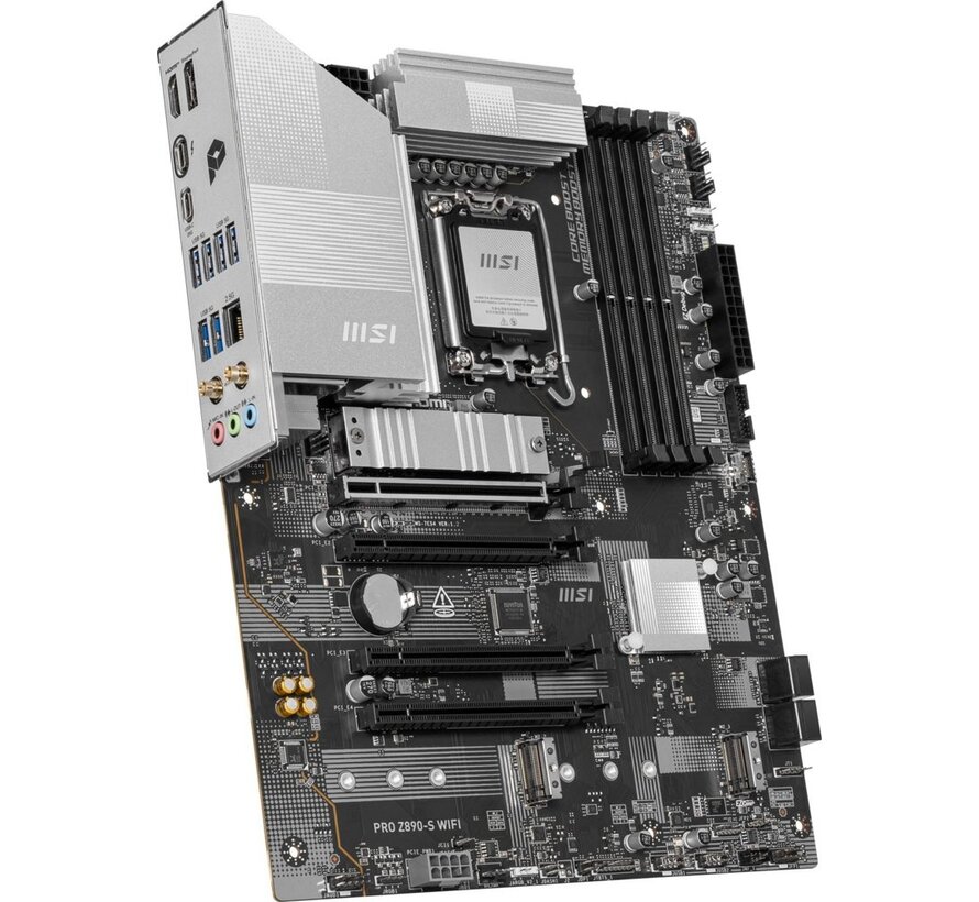 PRO Z890-S WIFI | Socket LGA 1851 | Intel Z890 | 4xDDR5 | ATX | Moederbord