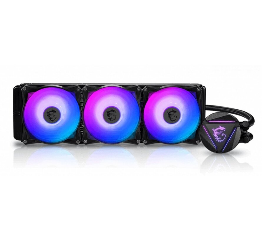 MAG CORELIQUID 360R V2 | AiO Waterkoeler | Voor CPU | 360 mm | RGB | Zwart