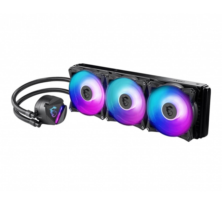 MAG CORELIQUID 360R V2 | AiO Waterkoeler | Voor CPU | 360 mm | RGB | Zwart