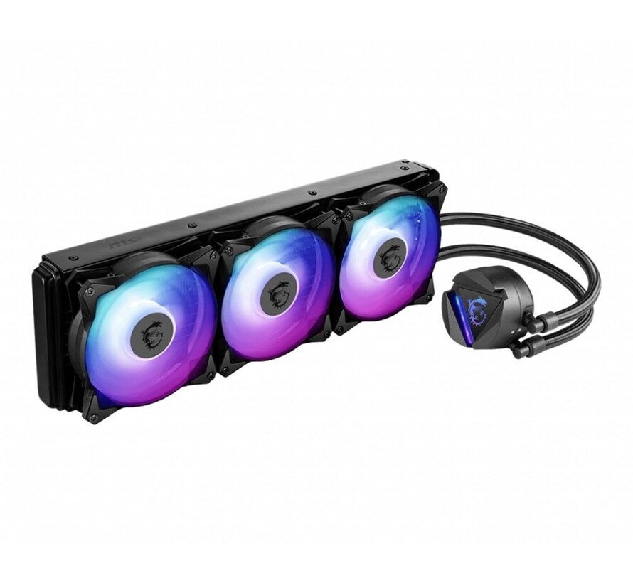 MAG CORELIQUID 360R V2 | AiO Waterkoeler | Voor CPU | 360 mm | RGB | Zwart