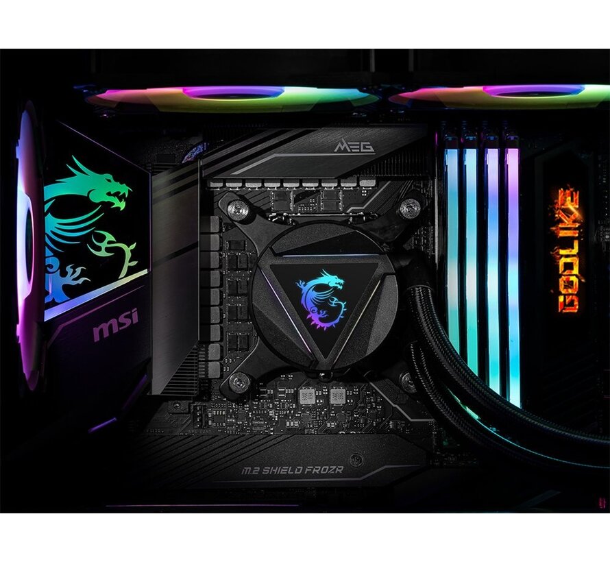 MAG CORELIQUID 360R V2 | AiO Waterkoeler | Voor CPU | 360 mm | RGB | Zwart