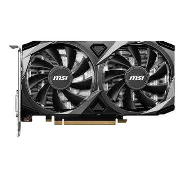 MSI GeForce RTX 3050 Ventus 2X XS OC | 8GB GDDR6 VRAM | Videokaart | GPU | Nvidia