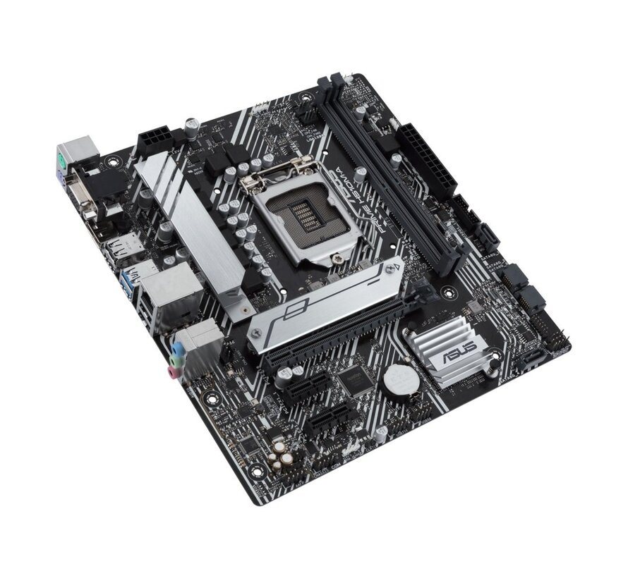 ASUS PRIME H510M-A ARGB | Socket LGA 1200 | Intel H510 | 2xDDR4 | Micro-ATX | Moederbord