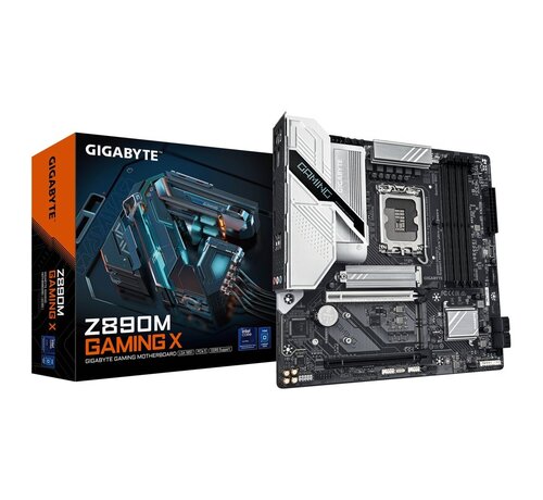 Gigabyte Z890M GAMING X | Socket LGA 1851 | Intel Z890 | 4xDDR5 | Micro-ATX | Moederbord