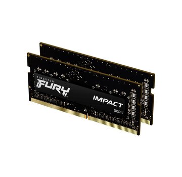 Kingston Fury Impact | 32GB 2x16GB DDR4 | 3200MHz | SODIMM | CL20 | Geheugenmodule | RAM