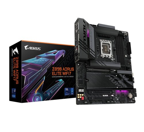 Gigabyte GIGABYTE Z890 AORUS ELITE WIFI7 | Socket LGA 1851 | Intel B890 | 4xDDR5 | ATX | Moederbord