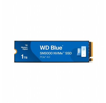 Western Digital Blue SN5000 | 1TB NVMe SSD | M.2 | Gen4 | 5.150MB/s read | 4.900MB/s write