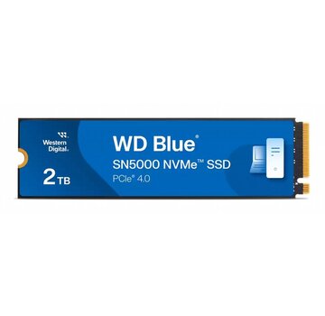 Western Digital Blue SN5000 | 2TB NVMe SSD | M.2 Gen4 | 5.150MB/s read | 4.850MB/s write