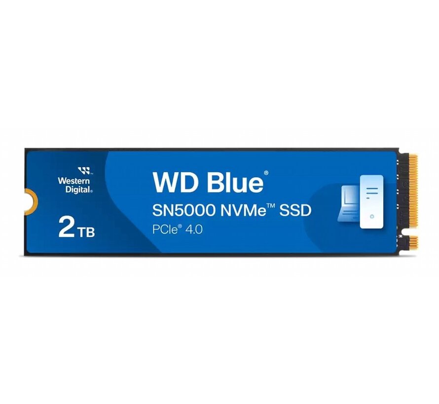 Blue SN5000 | 2TB NVMe SSD | M.2 Gen4 | 5.150MB/s Lezen | 4.850MB/s Schrijven