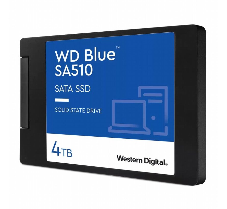 Blue SA510 | 4TB SATA SSD | 2.5'' | 560MB/s Lezen | 520MB/s Schrijven