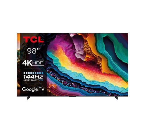 TCL 98P749 | 98'' Ultra HD 4K | LED Smart TV | Wifi | Google TV | HDR10+ | 144Hz