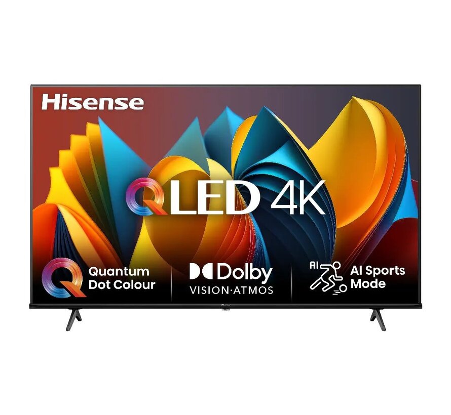 75E79NQ 75" | 4K Ultra HD QLED Smart TV | VIDAA + Wifi | Dolby Vision voor Betoverende Beeldkwaliteit | Quantum Dot voor Rijke Kleuren | 60Hz