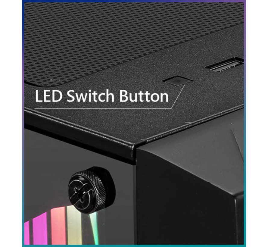 Pcman Game PC Arcane RGB i9 - 12900KF - RTX 4060 - 16 GB geheugen - 480GB SSD - Windows 11 Pro