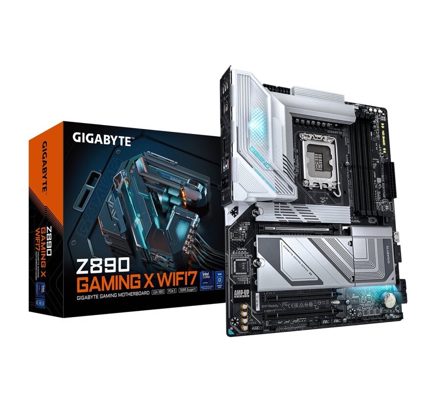 GIGABYTE Z890 GAMING X WIFI7 | Socket LGA 1851 | Intel Z890 | 4xDDR5 | ATX | Moederbord