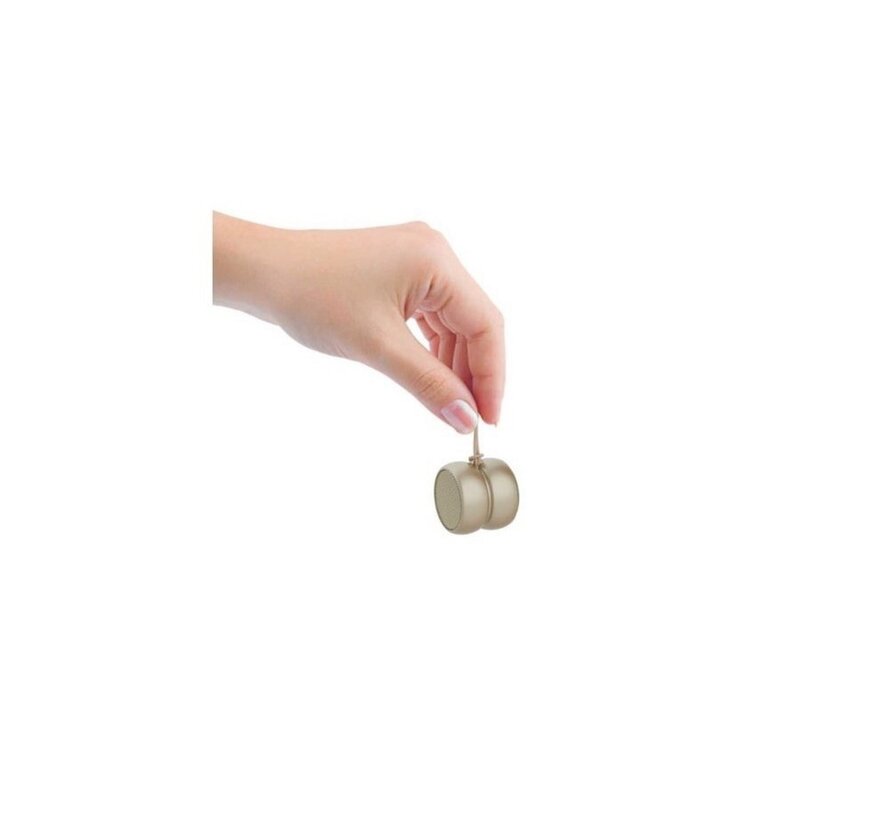 YOYO 2x3W | Draagbare Bluetooth Speaker | Ingebouwde Selfie-Afstandsbediening | Goud