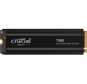 Crucial T500 | 1TB NVMe SSD | M.2 Gen4 | 7.300MB/s Lezen | 6.800MB/s Schrijven | Heatsink | OPEN BOX (refurbished)
