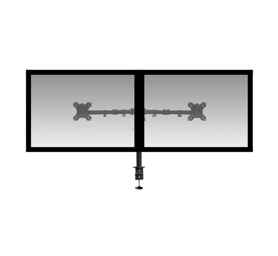 AC8302 flat panel bureau steun 81,3 cm (32") Klem/doorvoer Zwart