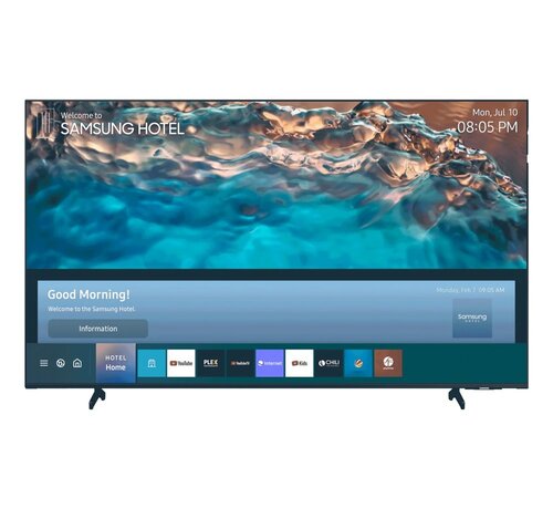 Samsung Hotel TV HG50BU800EU | 50'' Ultra HD 4K | LED Smart TV | Wifi | HDR10+ | 60Hz