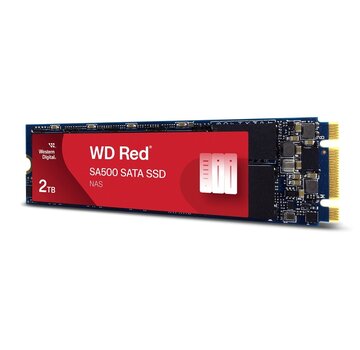 Western Digital Red SA500 | 2TB SATA SSD | M.2 | 560MB/s Lezen | 530MB/s Schrijven