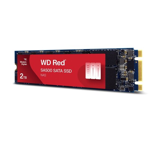 Western Digital Red SA500 | 2TB SATA SSD | M.2 | 560MB/s Lezen | 530MB/s Schrijven
