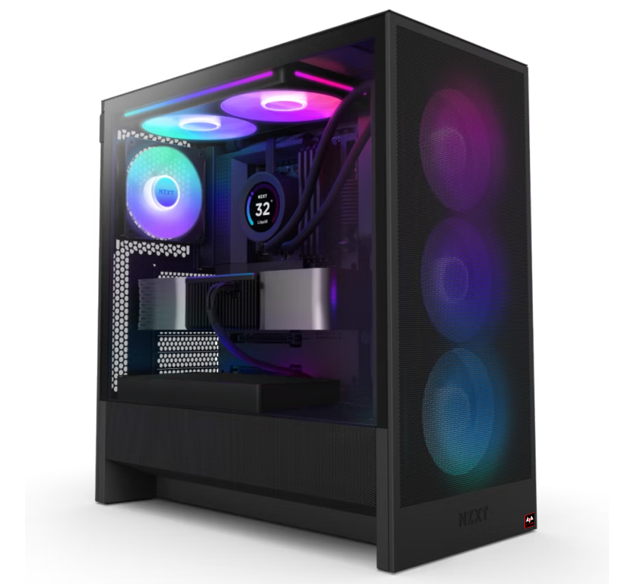 Pcman Game Pc NZXT H5 flow RGB Black 12900F|32GB|1TB|RTX 5070