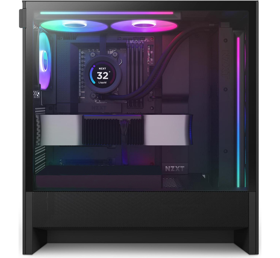 Pcman Game Pc NZXT H5 flow RGB Black 12900F|32GB|1TB|RTX 5070