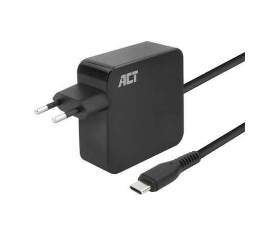 ACT AC2010 | Universele USB-C Notebook Lader | 65 Watt PDP | 2 Meter
