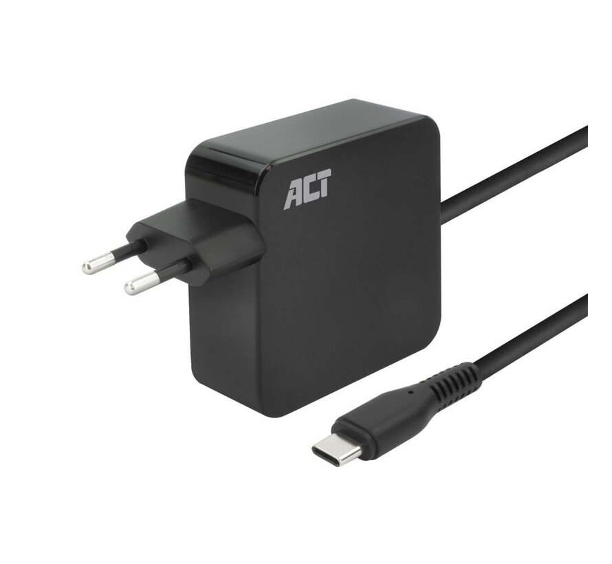 AC2010 | Universele USB-C Notebook Lader | 65 Watt PDP | 2 Meter