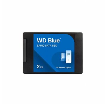 Western Digital Blue SA510 | 2TB SATA SSD | 2.5'' | 560MB/s Lezen | 520MB/s Schrijven