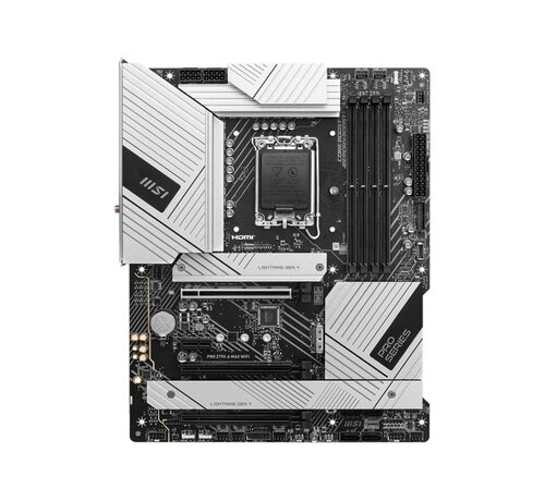 MSI PRO Z790-A MAX WIFI | Socket LGA 1700 | Intel Z790 | 4xDDR5 | ATX | Moederbord