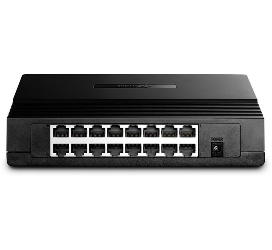 TP-LINK TL-SF1016DS | Netwerk-switch | Fast Ethernet (10/100) | 16 poorten