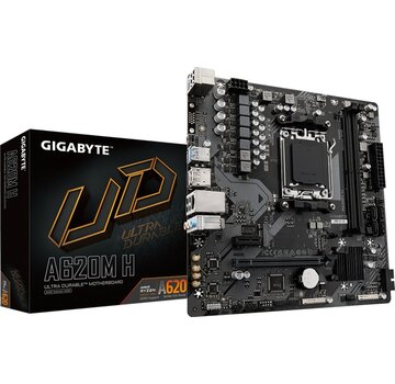 Gigabyte GIGABYTE A620M H | Socket AM5 | AMD A620 | 2xDDR5 | Micro-ATX | Moederbord