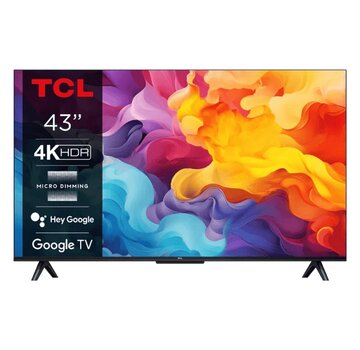 TCL 43V6B 43'' | Ultra HD 4K | LED Smart TV | Wifi | Google TV | HDR10 | 50Hz