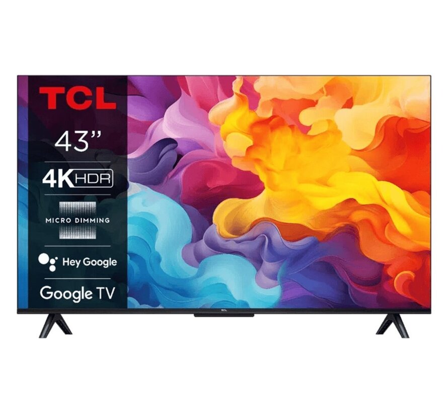 43V6B 43'' | Ultra HD 4K | LED Smart TV | Wifi | Google TV | HDR10 | 50Hz