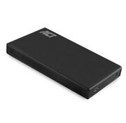 ACT AC1200 behuizing voor opslagstations HDD-/SSD-behuizing Zwart 2.5"