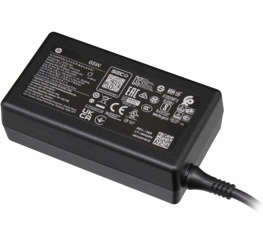 HP 65W AC-Adapter | 19.5V 3.33A | 7.4x5.0 mm Connector | Origineel