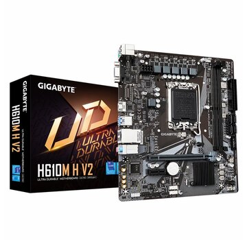 Gigabyte H610M H V2 | Socket LGA 1700 | Intel H610 | 2xDDR5 | Micro-ATX | Moederbord