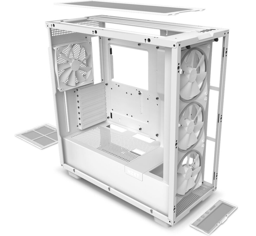H7 Elite RGB | Midi Tower Case | Wit | OPEN BOX (refurbished)
