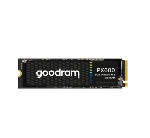 Goodram PX600 | 1TB NVMe SSD | M.2 Gen4 | 5.000MB/s Lezen | 3.200MB/s Schrijven