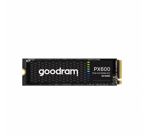 Goodram PX600 | 500GB NVMe SSD | M.2 Gen4 | 4.700MB/s Lezen | 1.700MB/s Schrijven