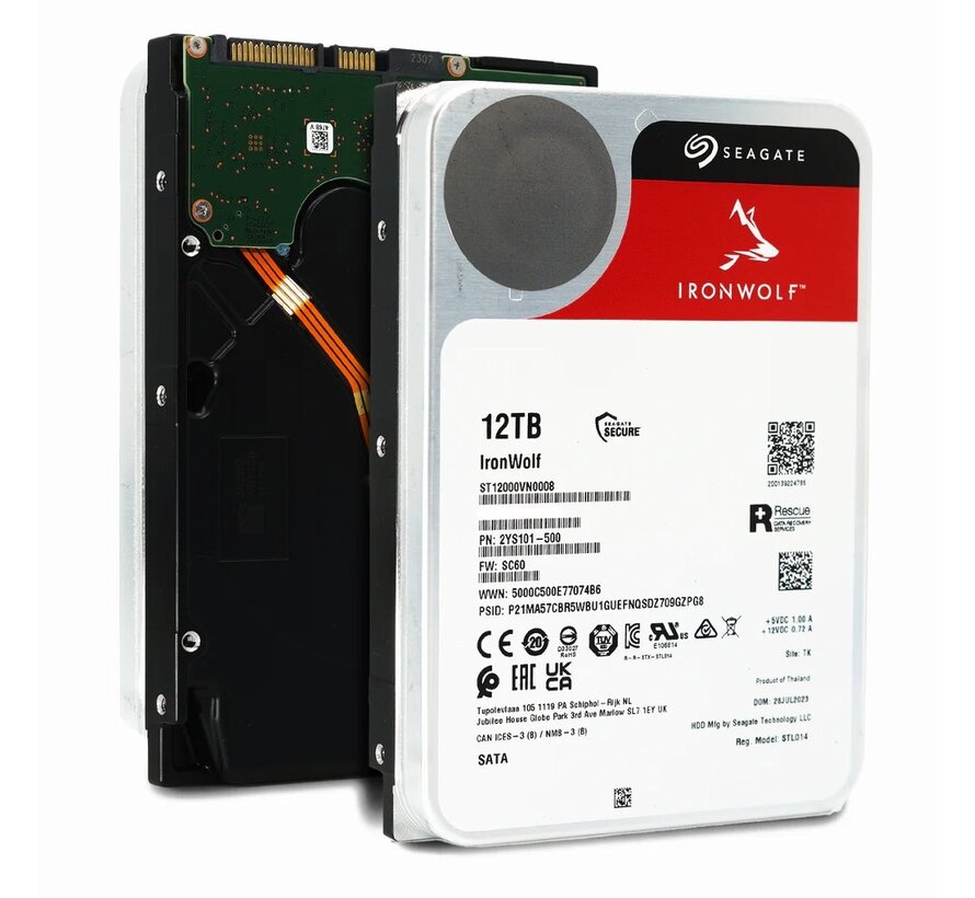 IronWolf NAS HDD 3.5" | 12TB SATA III | 7200RPM