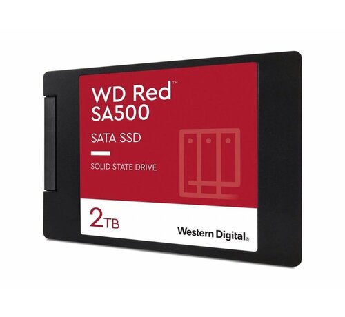 Western Digital SA500 | 2TB SATA SSD | 2.5'' | 560MB/s Lezen | 520MB/s Schrijven