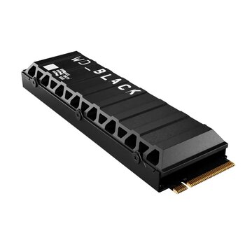 Western Digital Black SN850X | 4TB NVMe SSD | M.2 Gen4 | 7.300MB/s Lezen | 6.600MB/s Schrijven | Heatsink
