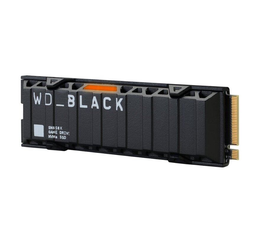 Black SN850X | 4TB NVMe SSD | M.2 Gen4 | 7.300MB/s Lezen | 6.600MB/s Schrijven | Heatsink