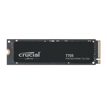 Crucial T705 | 4TB NVMe SSD | M.2 Gen5 | 14.100MB/s Lezen | 12.600MB/s Schrijven