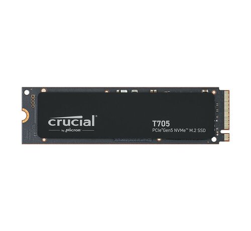 Crucial T705 | 4TB NVMe SSD | M.2 Gen5 | 14.100MB/s Lezen | 12.600MB/s Schrijven