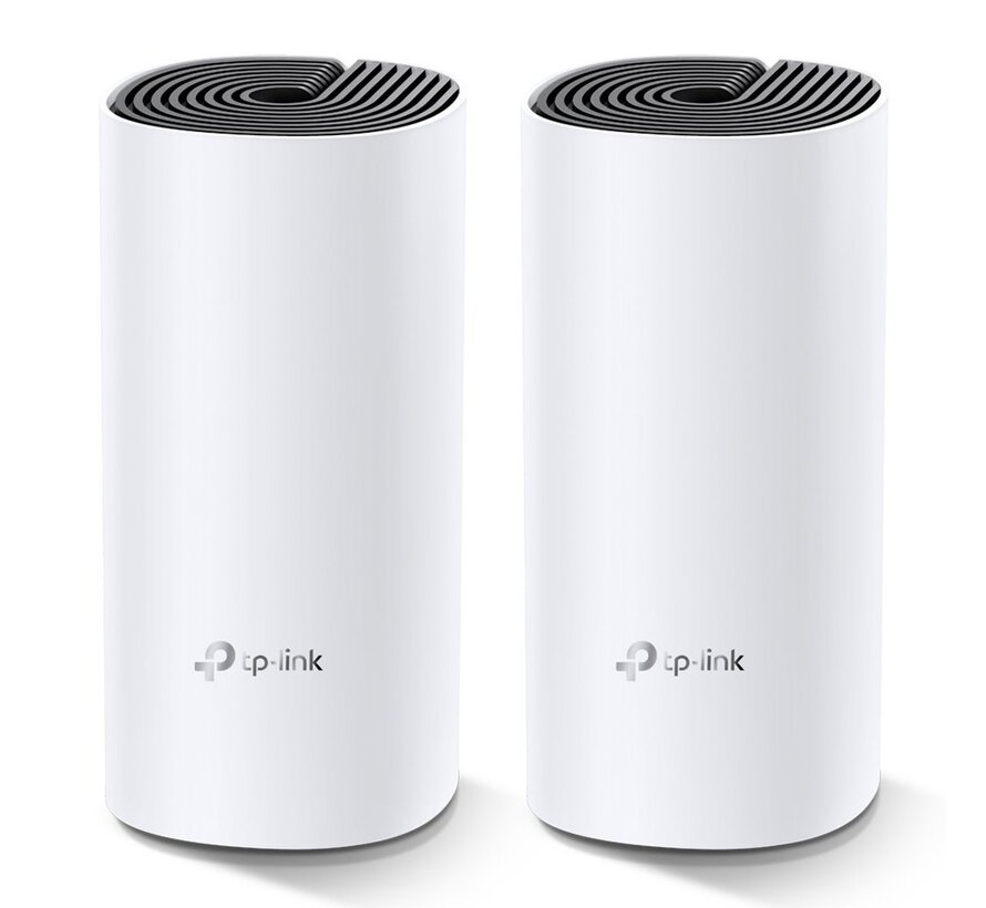 Deco M4 (2-pack) | Dual-band WiFi 5 Mesh Router | Gigabit Ethernet | AC1200