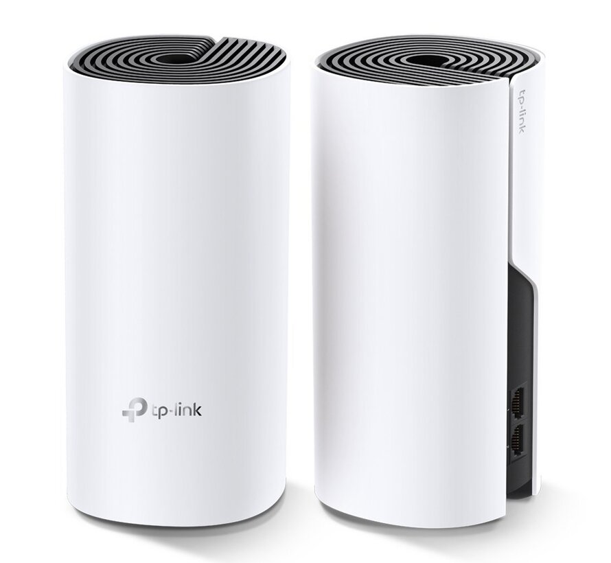 Deco M4 (2-pack) | Dual-band WiFi 5 Mesh Router | Gigabit Ethernet | AC1200
