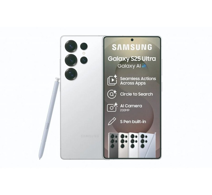 Galaxy S25 Ultra 5G - 512GB - Titanium White Silver