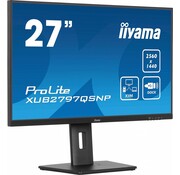 Iiyama iiyama ProLite XUB2797QSNP-B1 27'' | 2560x1440 QHD IPS | 100Hz | USB-C Dock | KVM Switch | 1ms | Monitor